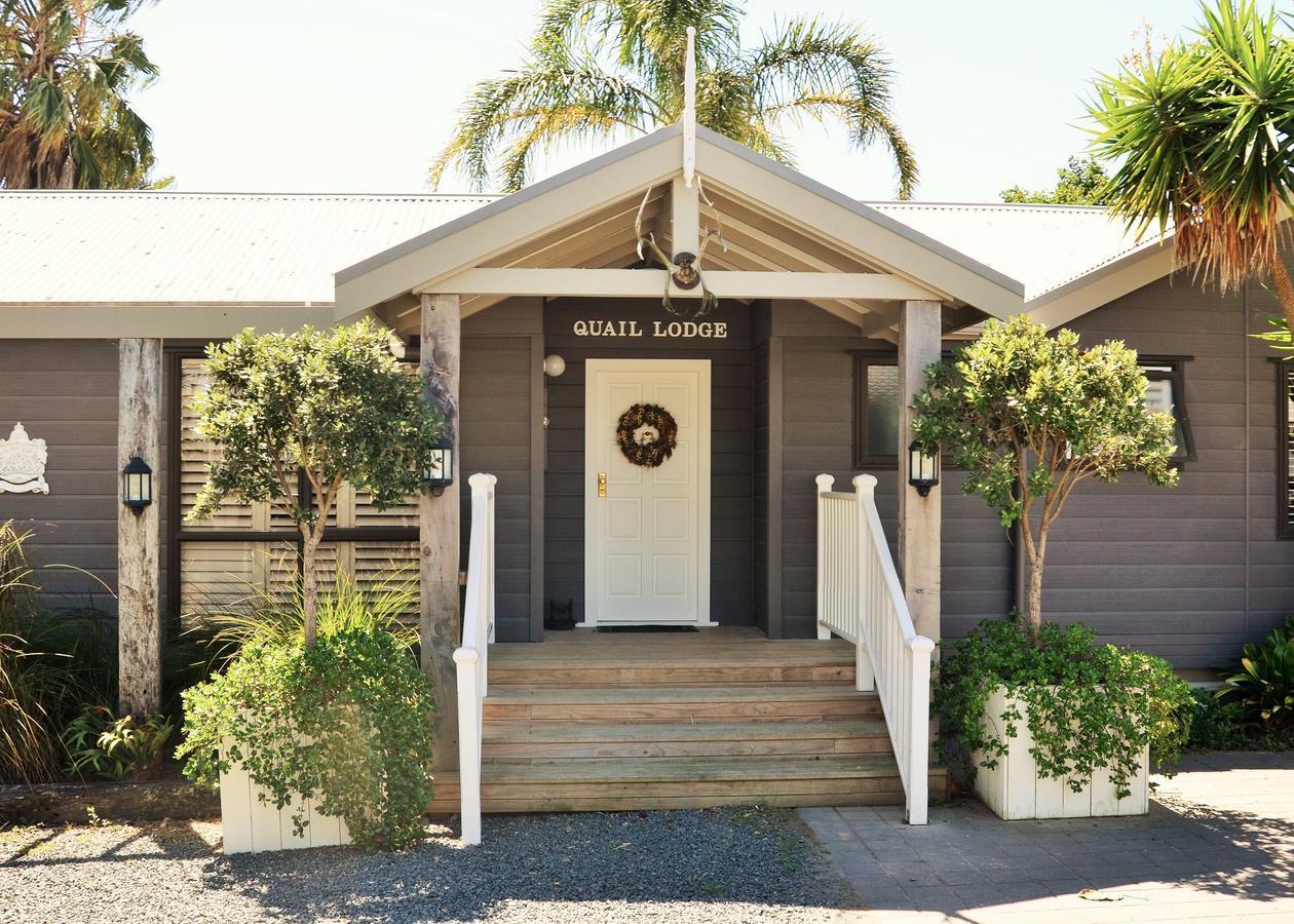 Quail Lodge Nz Snells Beach Eksteriør bilde