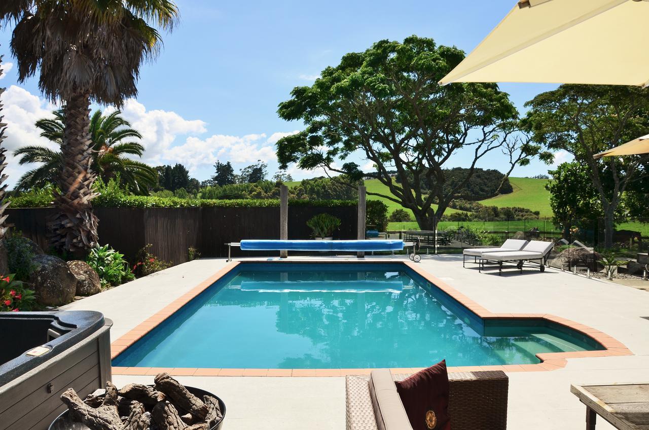 Quail Lodge Nz Snells Beach Eksteriør bilde